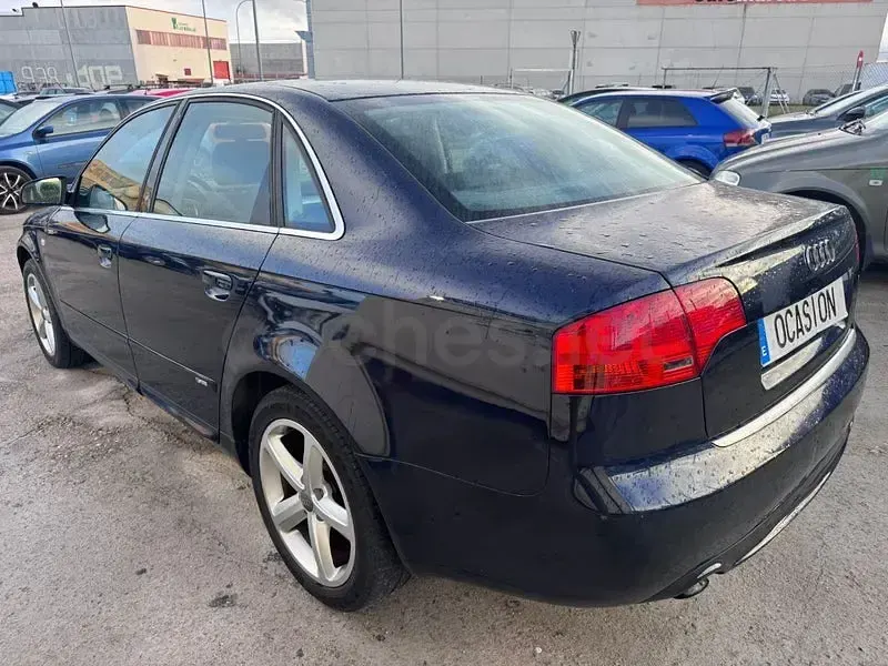 Usado Audi A4 S-Line 140 CV (102 kW) 2007 Negro Berlina