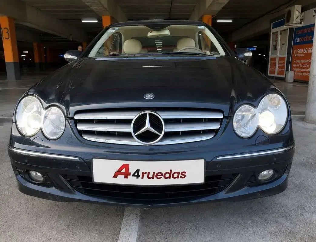 Usado Mercedes CLK200 Elegance 272 CV (200 kW) 2006 Azul Coupe