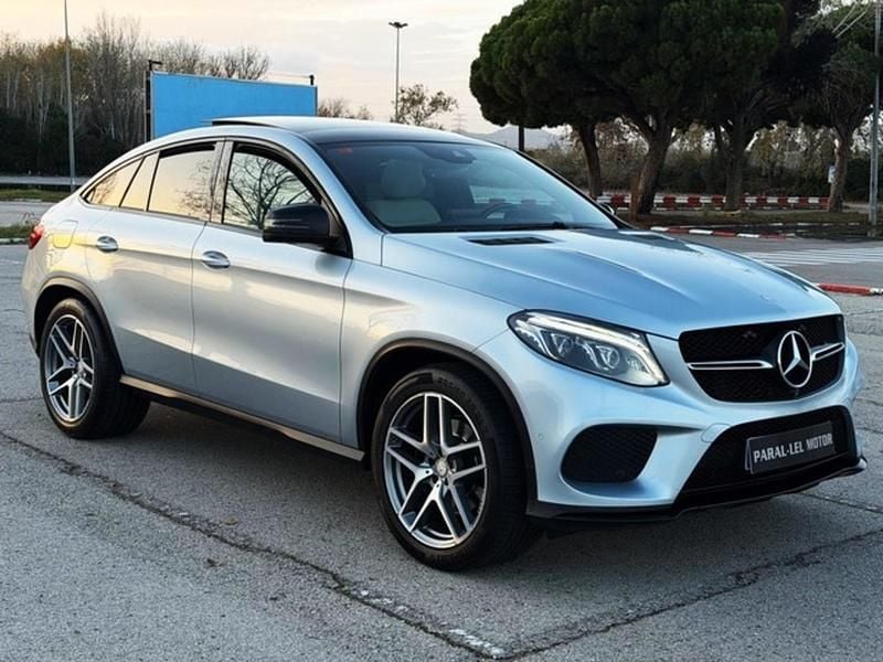 Usado Mercedes GLE350 AMG line 258 CV (189 kW) 2016 Gris / plata Coupe