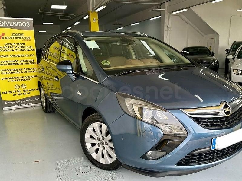 Usado Opel Zafira Tourer Excellence 165 CV (121 kW) 2013 Azul Monovolumen