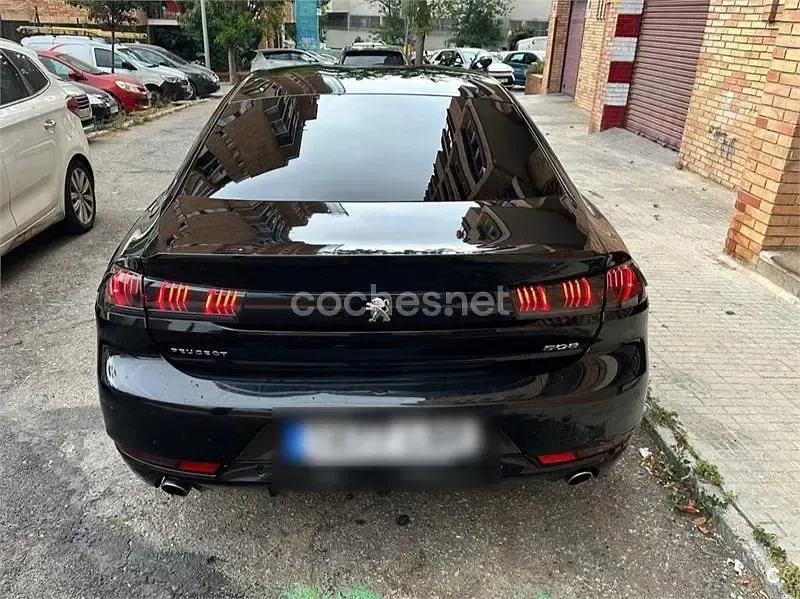 Usado Peugeot 508 GT-line 180 CV (132 kW) 2019 Negro Berlina