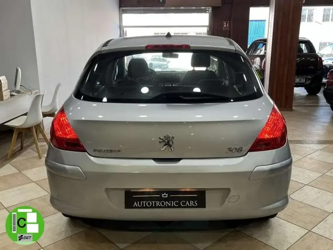 Usado Peugeot 308 Sport 120 CV (88 kW) 2009 Gris Utilitario