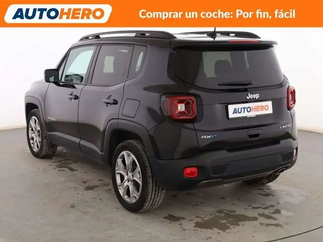 Usado Jeep Renegade Limited 190 CV (139 kW) 2021 Negro SUV