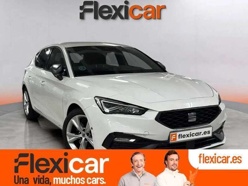 Amarillo Usado 2021 Seat Leon FR Berlina | 18.690 € (Buen precio) - Imagen 1/4