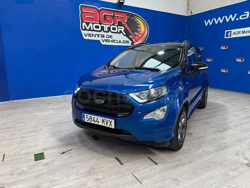 Usado Ford Ecosport ST-Line 125 CV (91 kW) 2019 Azul SUV