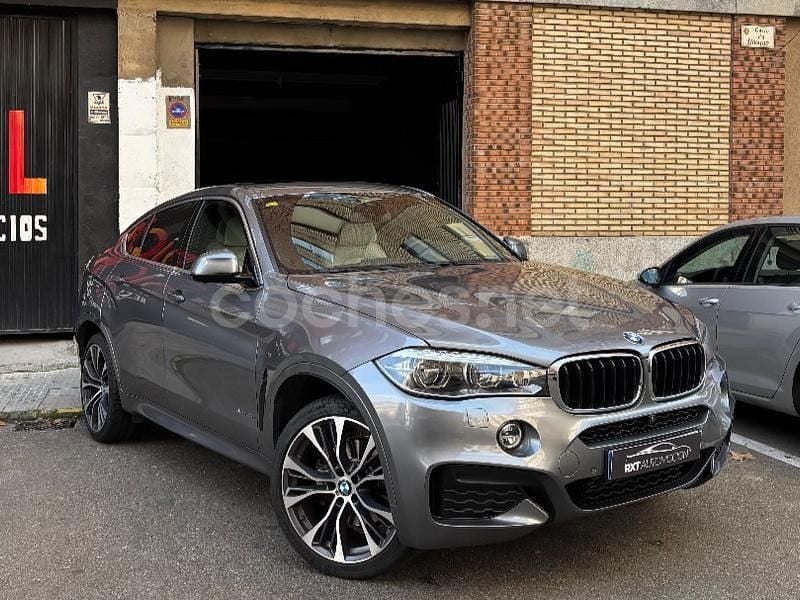 Usado BMW X6 306 CV (225 kW) 2018 Gris / plata SUV