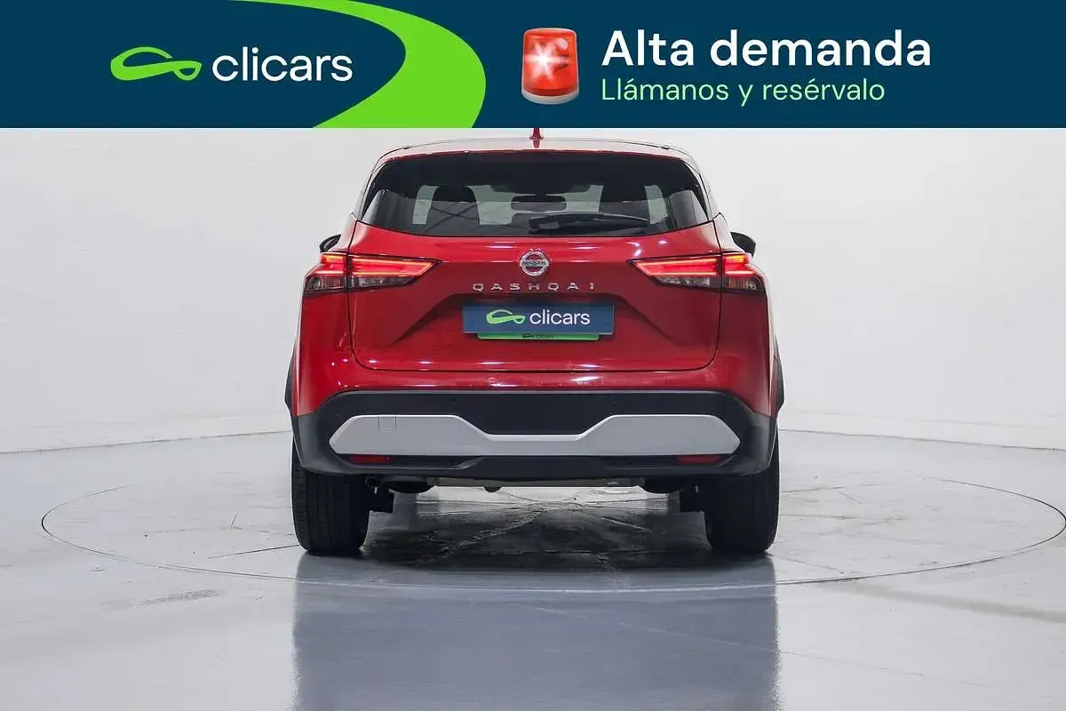 Usado Nissan Qashqai N-Connecta 140 CV (102 kW) 2021 Rojo SUV