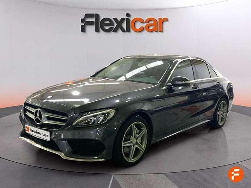 Usado Mercedes C220 Elegance 170 CV (125 kW) 2015 Gris Berlina