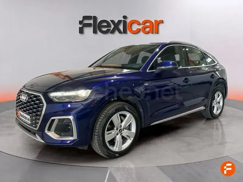 Usado Audi Q5 Sportback S-Line 204 CV (150 kW) 2021 Azul SUV