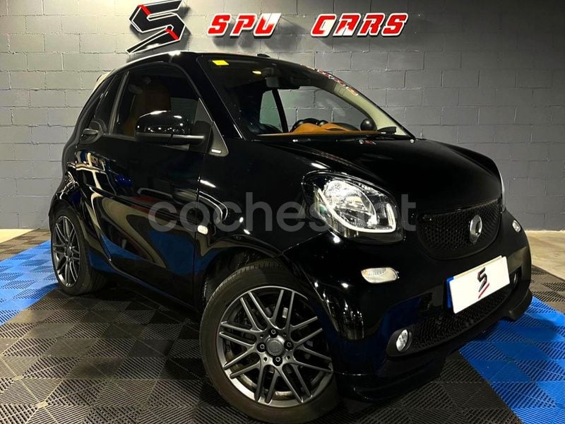 Negro Usado 2018 Smart ForTwo Cabrio Descapotable | 23.900 € - Imagen 1/4