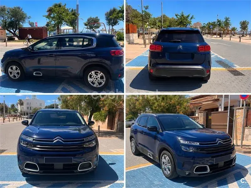 Usado Citroën C5 Aircross PureTech 131 CV (96 kW) 2020 Azul SUV