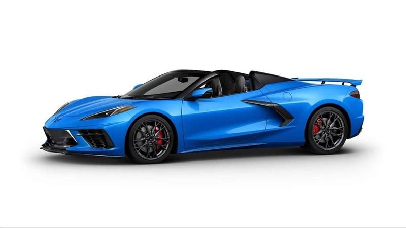 Usado Chevrolet Corvette Stingray 502 CV (369 kW) 2024 Azul Descapotable