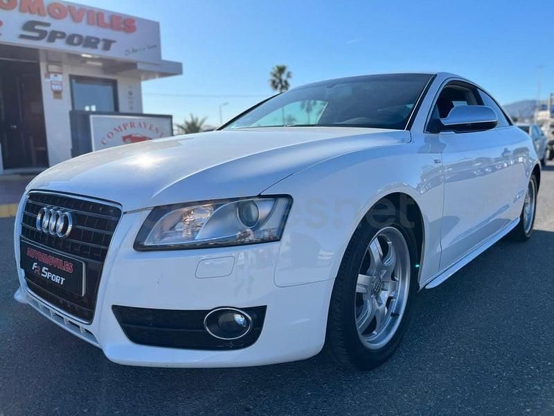 Usado Audi A5 211 CV (155 kW) 2009 Blanco Coupe
