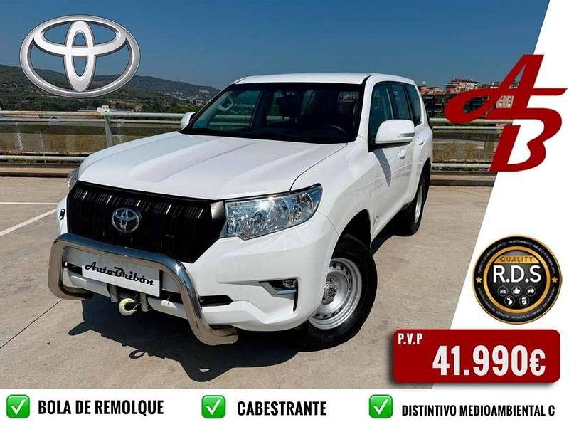 Blanco Usado 2021 Toyota Land Cruiser SUV | 41.990 € (Super precio) - Imagen 1/4