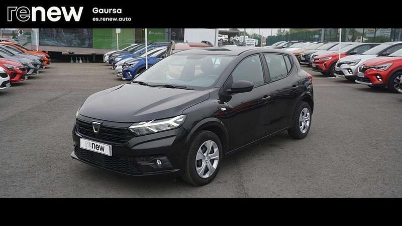 Negro Usado 2021 Dacia Sandero Essentiel Utilitario | 9900 € (Precio justo) - Imagen 1/4