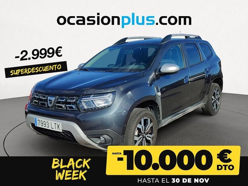 Gris Usado 2021 Dacia Duster Prestige SUV | 17.590 € (Precio justo) - Imagen 1/4