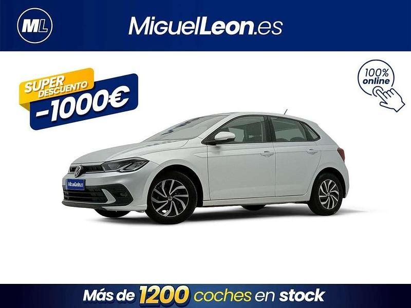 Gris Usado 2021 VW Polo Advance Utilitario | 13.985 € (Precio justo) - Imagen 1/3