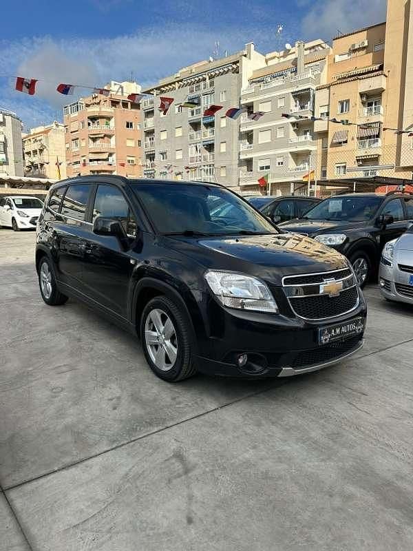 Negro Usado 2012 Chevrolet Orlando Monovolumen | 6650 € (Precio justo) - Imagen 1/4