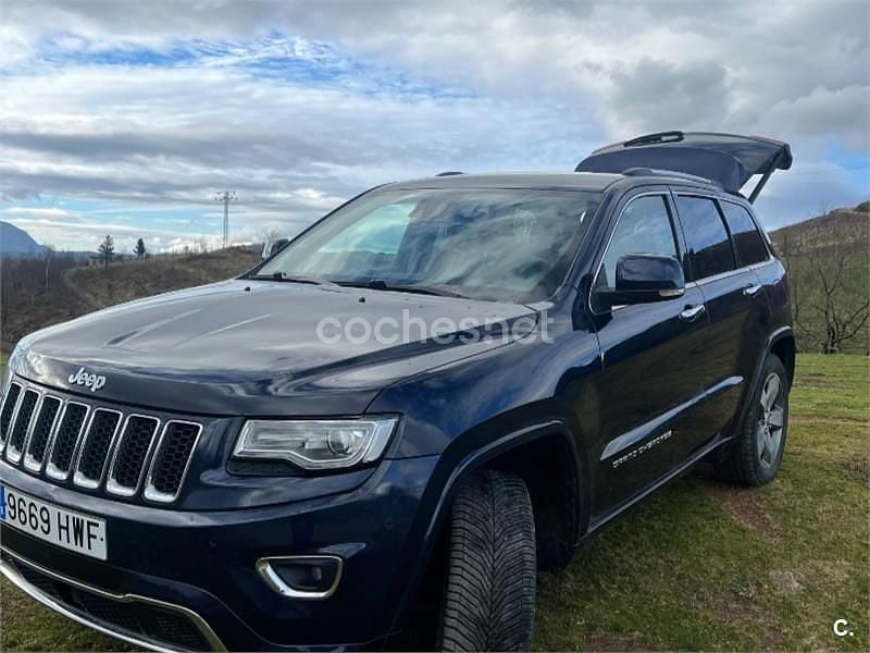 Usado Jeep Grand Cherokee Overland 250 CV (183 kW) 2014 Azul SUV