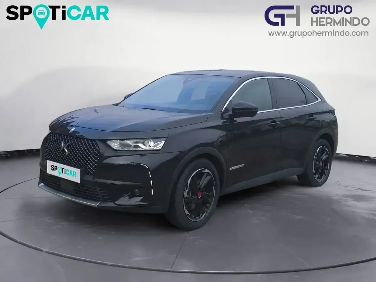 Usado DS Automobiles DS7 Crossback Performance 225 CV (165 kW) 2022 Negro SUV