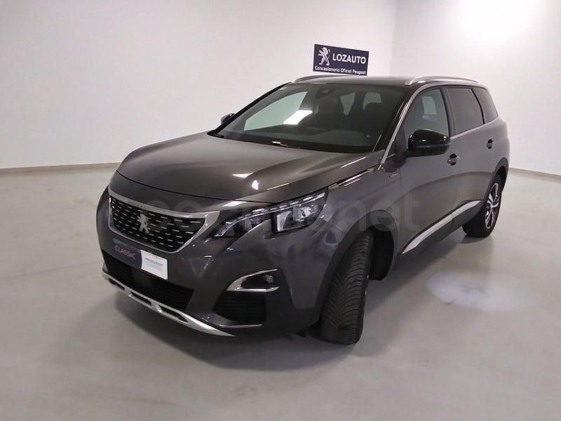 Usado Peugeot 5008 GT-line 150 CV (110 kW) 2018 Gris / plata SUV