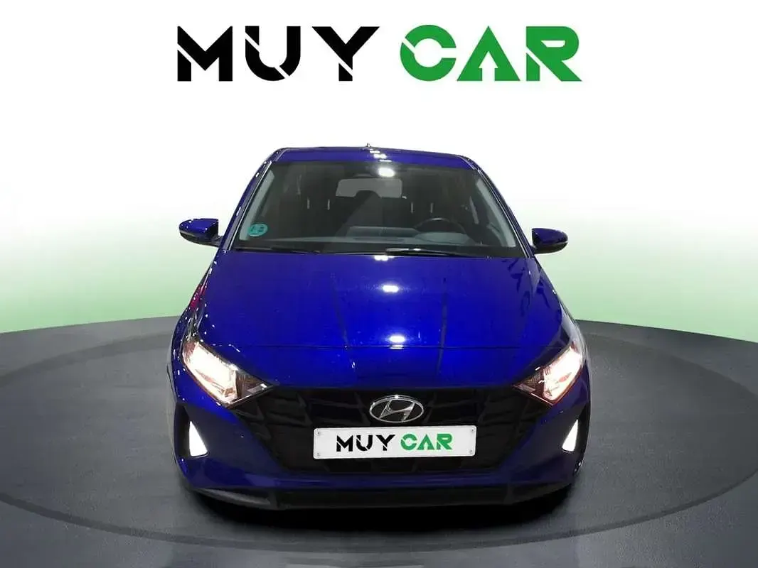 Usado Hyundai i20 84 CV (61 kW) 2023 Azul Utilitario