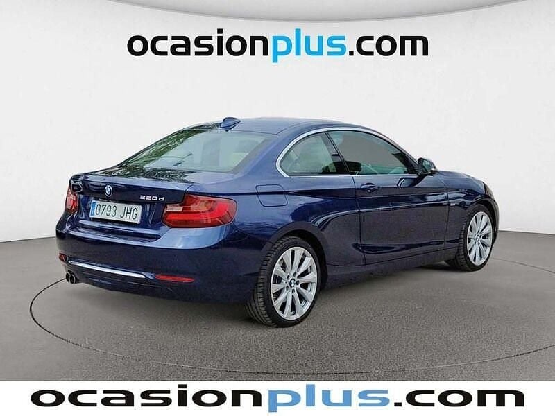 Usado BMW 220 190 CV (139 kW) 2015 Azul Coupe