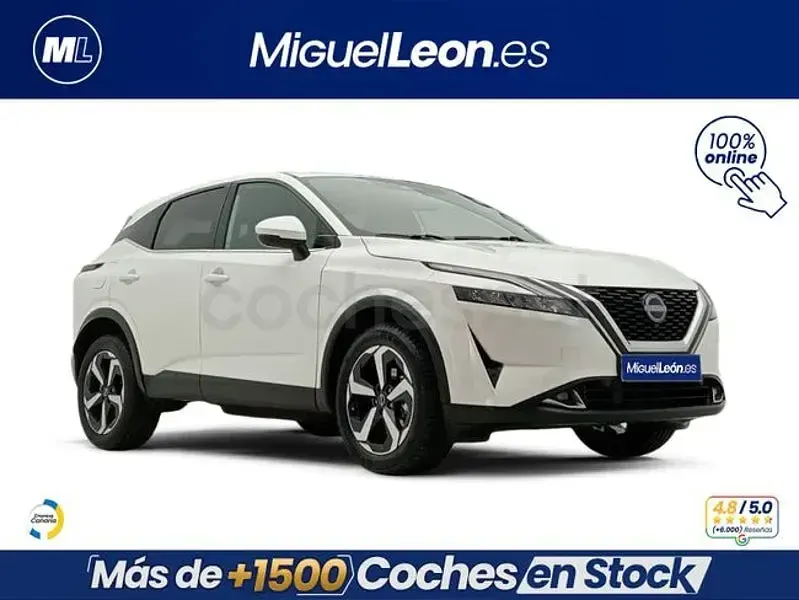 Usado Nissan Qashqai N-Connecta 158 CV (116 kW) 2023 Blanco SUV