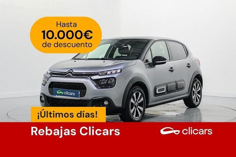 Gris Usado 2024 Citroën C3 PureTech Utilitario | 15.490 € (Precio justo) - Imagen 1/4