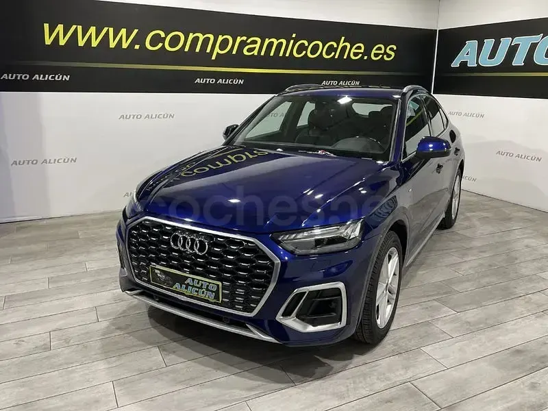 Usado Audi Q5 Sportback S-Line 163 CV (119 kW) 2023 Azul SUV