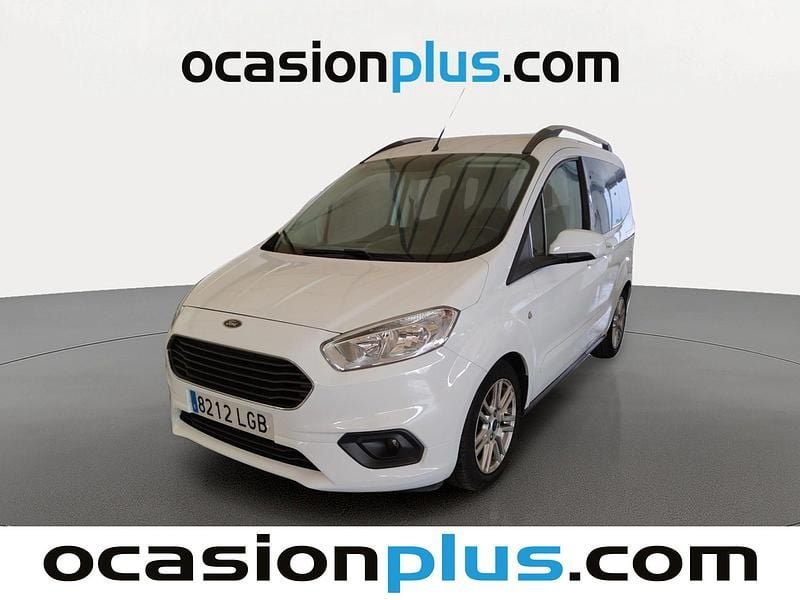 Blanco Usado 2020 Ford Tourneo Courier Titanium Monovolumen | 11.082 € (Super precio) - Imagen 1/4