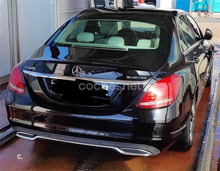 Usado Mercedes C220 AMG 170 CV (125 kW) 2015 Negro Berlina
