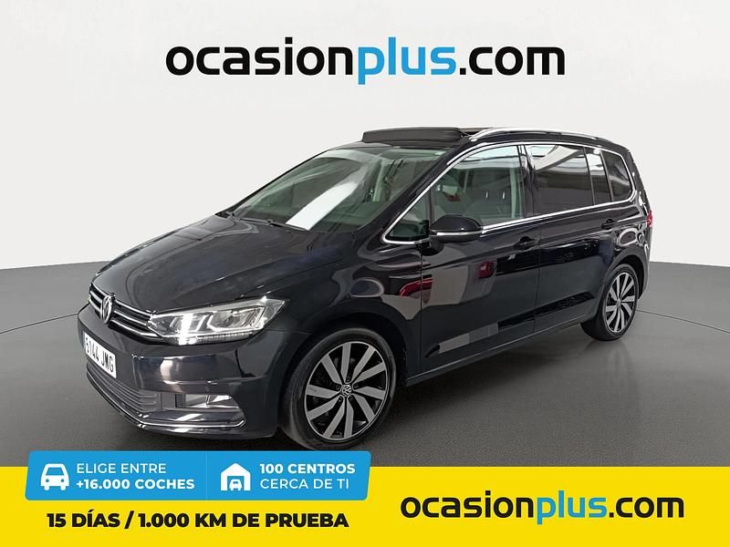 Negro Usado 2017 VW Touran Sportline Monovolumen | 24.990 € (Caro) - Imagen 1/4