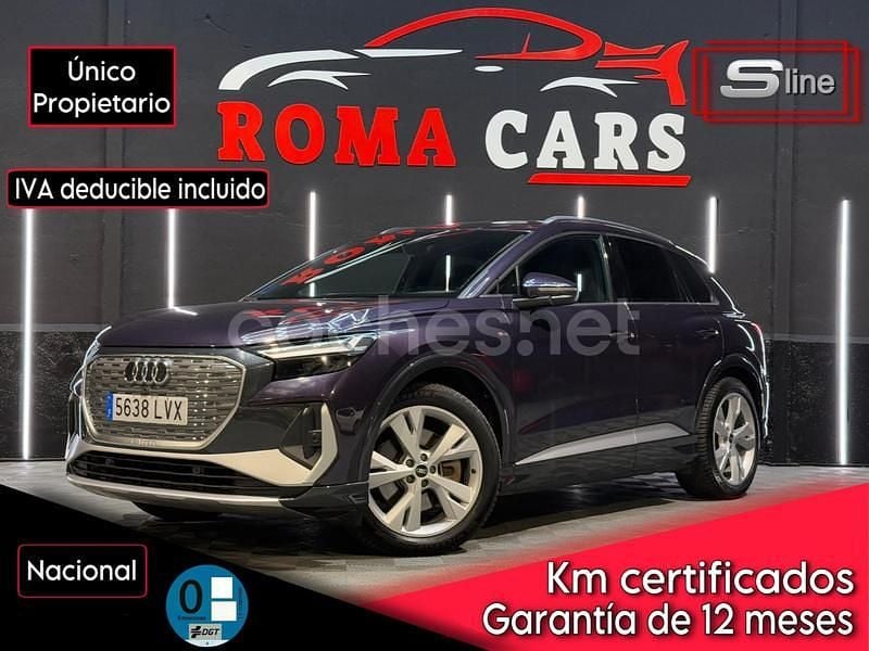 Eléctrico Usado 2022 Audi Q4 e-tron S-Line SUV | 24.490 € (Super precio) - Imagen 1/4