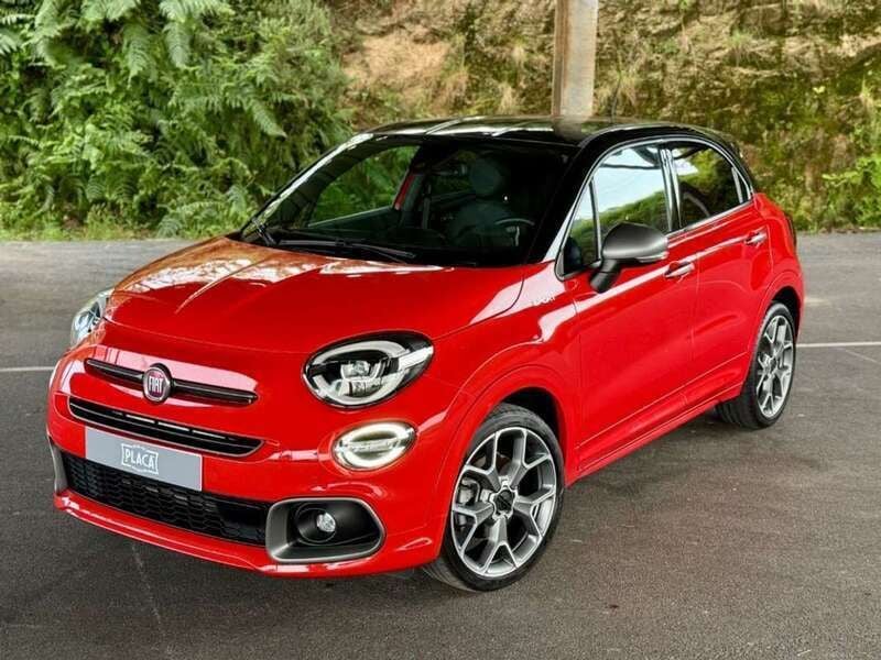 Rojo Usado 2021 Fiat 500X Sport SUV | 19.900 € (Un poco caro) - Imagen 1/4