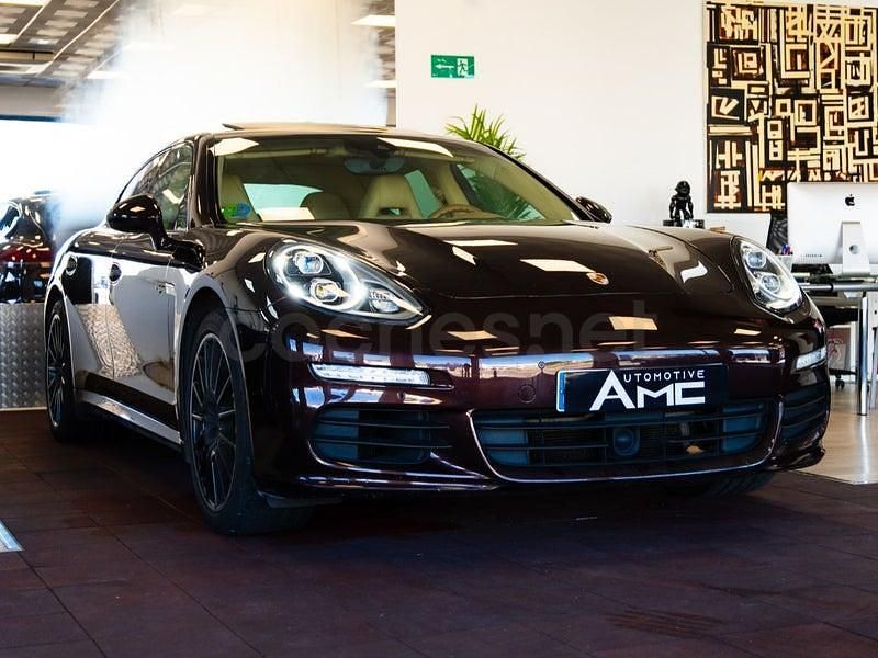 Usado Porsche Panamera 416 CV (305 kW) 2013 Negro Utilitario