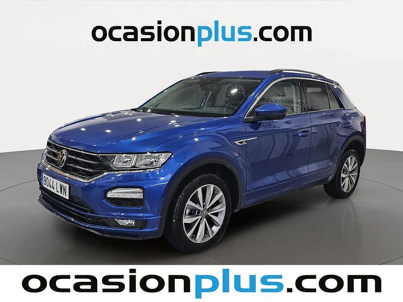 Usado VW T-Roc Advance 110 CV (80 kW) 2022 Azul SUV