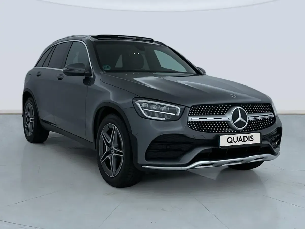 Usado Mercedes GLC220 194 CV (142 kW) 2022 Gris SUV