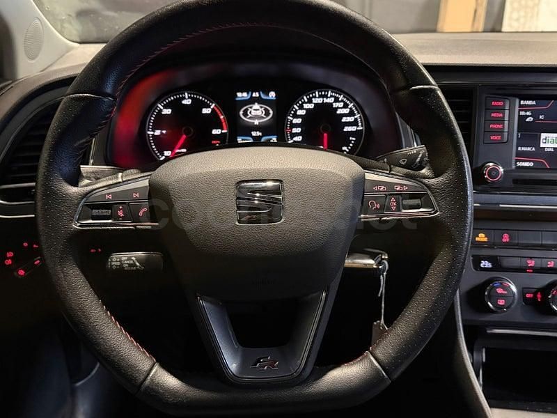 Usado Seat Leon FR 150 CV (110 kW) 2015 Blanco Berlina