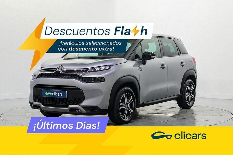 Gris Usado 2024 Citroën C3 Aircross PureTech SUV | 14.490 € (Precio justo) - Imagen 1/4