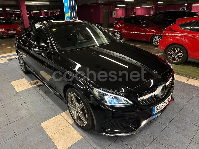 Negro Usado 2018 Mercedes C250 Coupe | 24.990 € (Precio justo) - Imagen 1/4