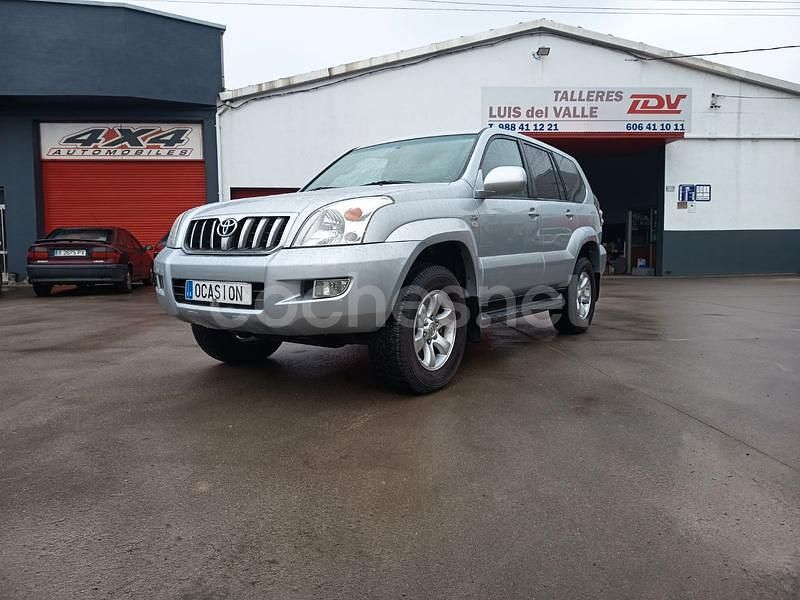 Usado Toyota Land Cruiser 163 CV (119 kW) 2003 Gris / plata SUV