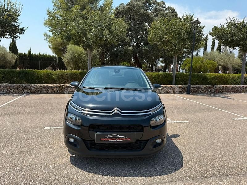 Usado Citroën C3 Feel 99 CV (72 kW) 2017 Negro Berlina