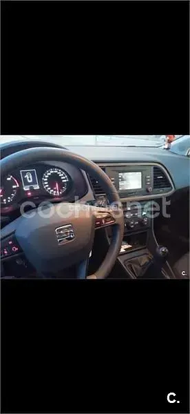 Usado Seat Leon ST Style 115 CV (84 kW) 2020 Blanco Familiar