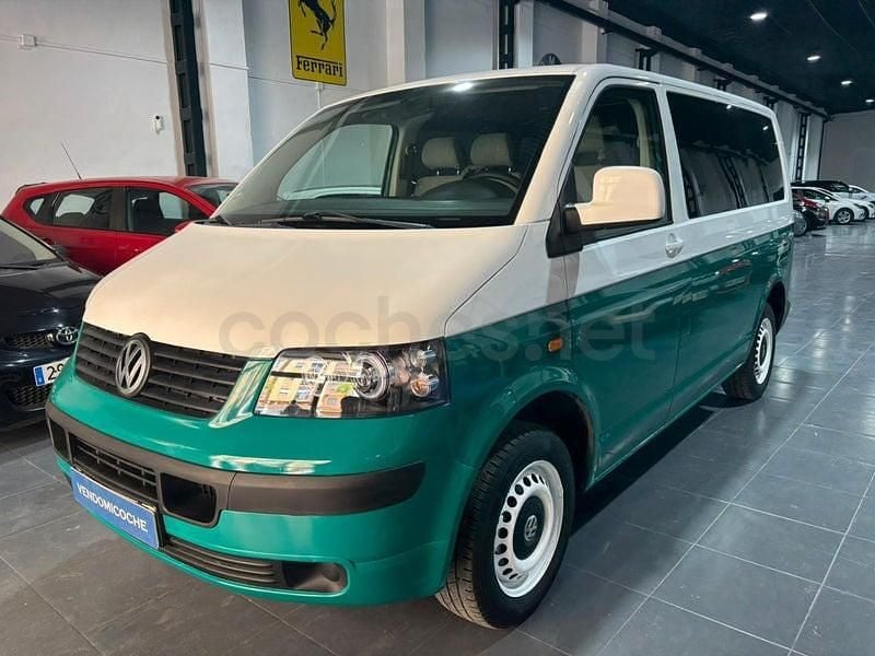 Usado VW Caravelle Comfortline 102 CV (75 kW) 2010 Verde Monovolumen