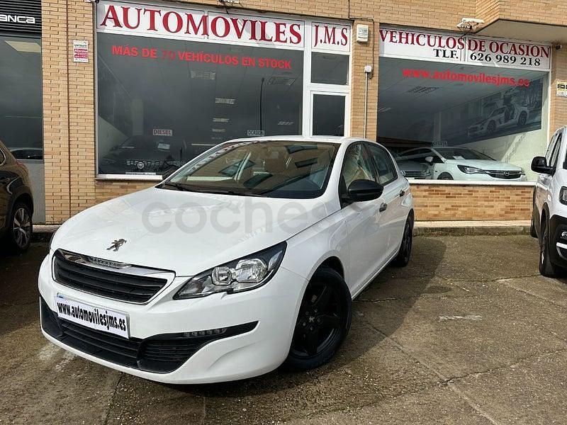 Usado Peugeot 308 Access 100 CV (73 kW) 2016 Blanco Berlina