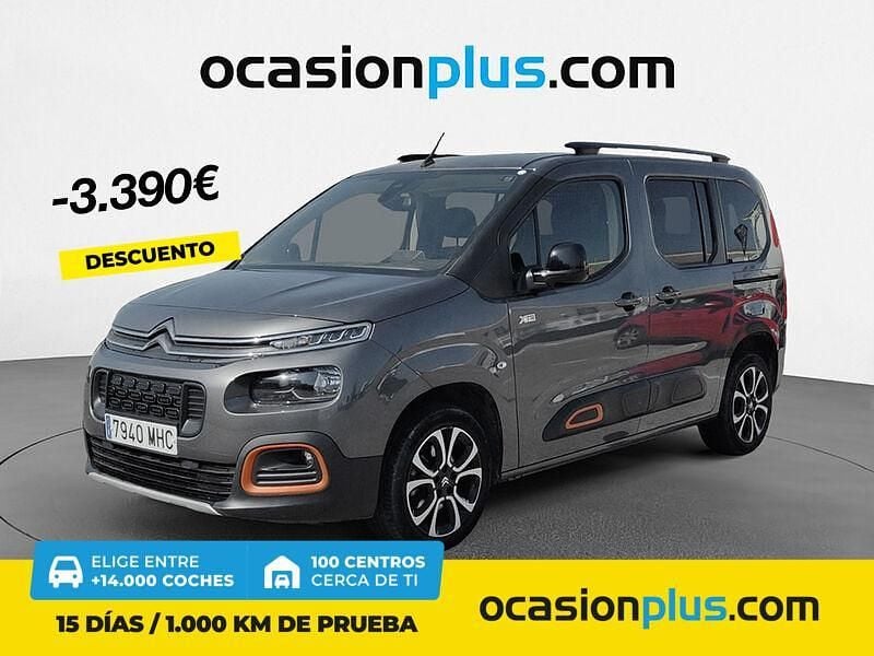 Gris Usado 2023 Citroën Berlingo Business Class Monovolumen | 19.800 € (Precio justo) - Imagen 1/4