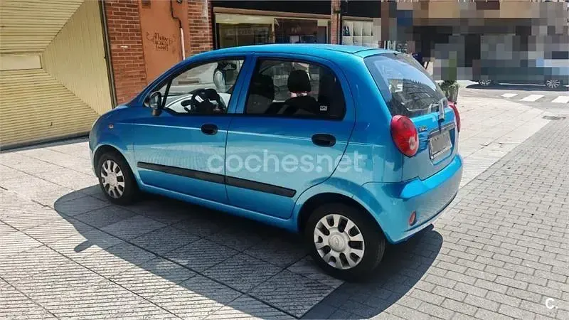 Usado Chevrolet Matiz SE 65 CV (47 kW) 2006 Azul Utilitario