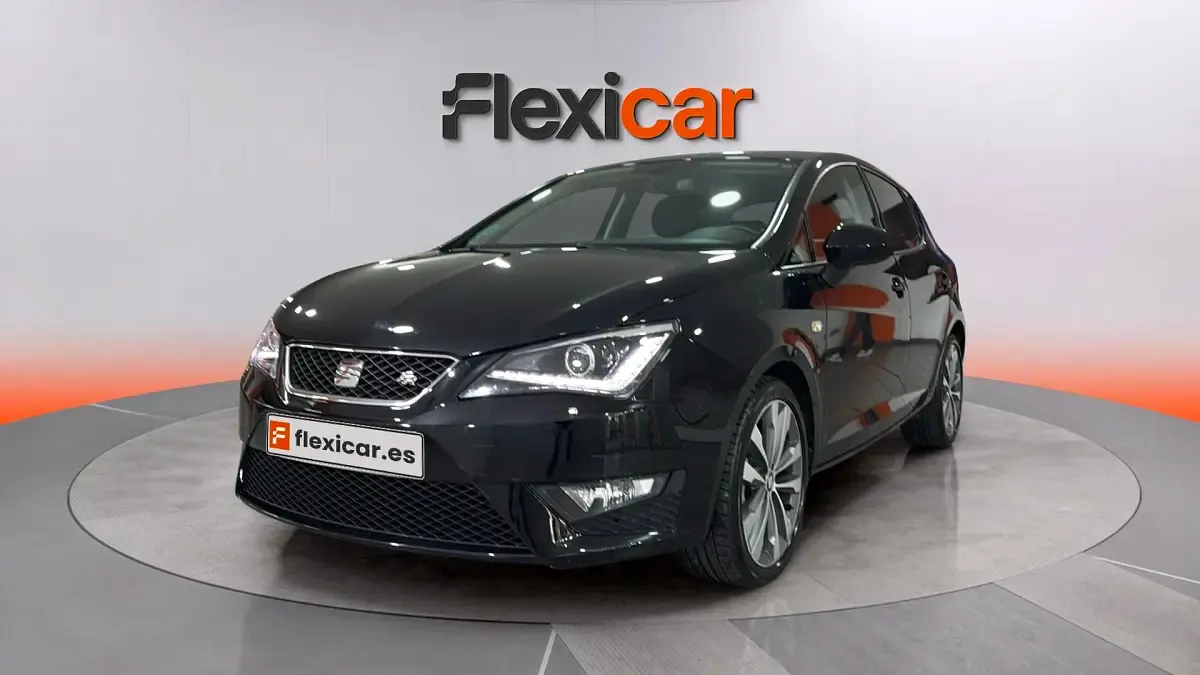 Usado Seat Ibiza FR 110 CV (80 kW) 2017 Negro Berlina
