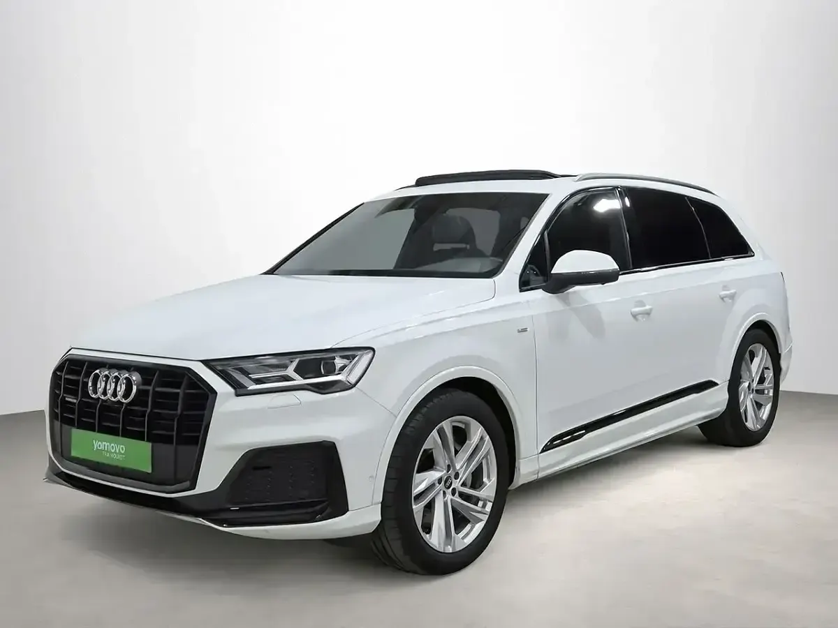 Usado Audi Q7 S-Line 234 CV (172 kW) 2022 Blanco SUV
